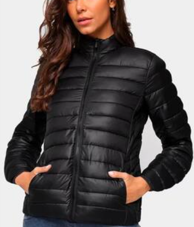 Jaqueta Puffer Bobojaco Feminina Linha Premium